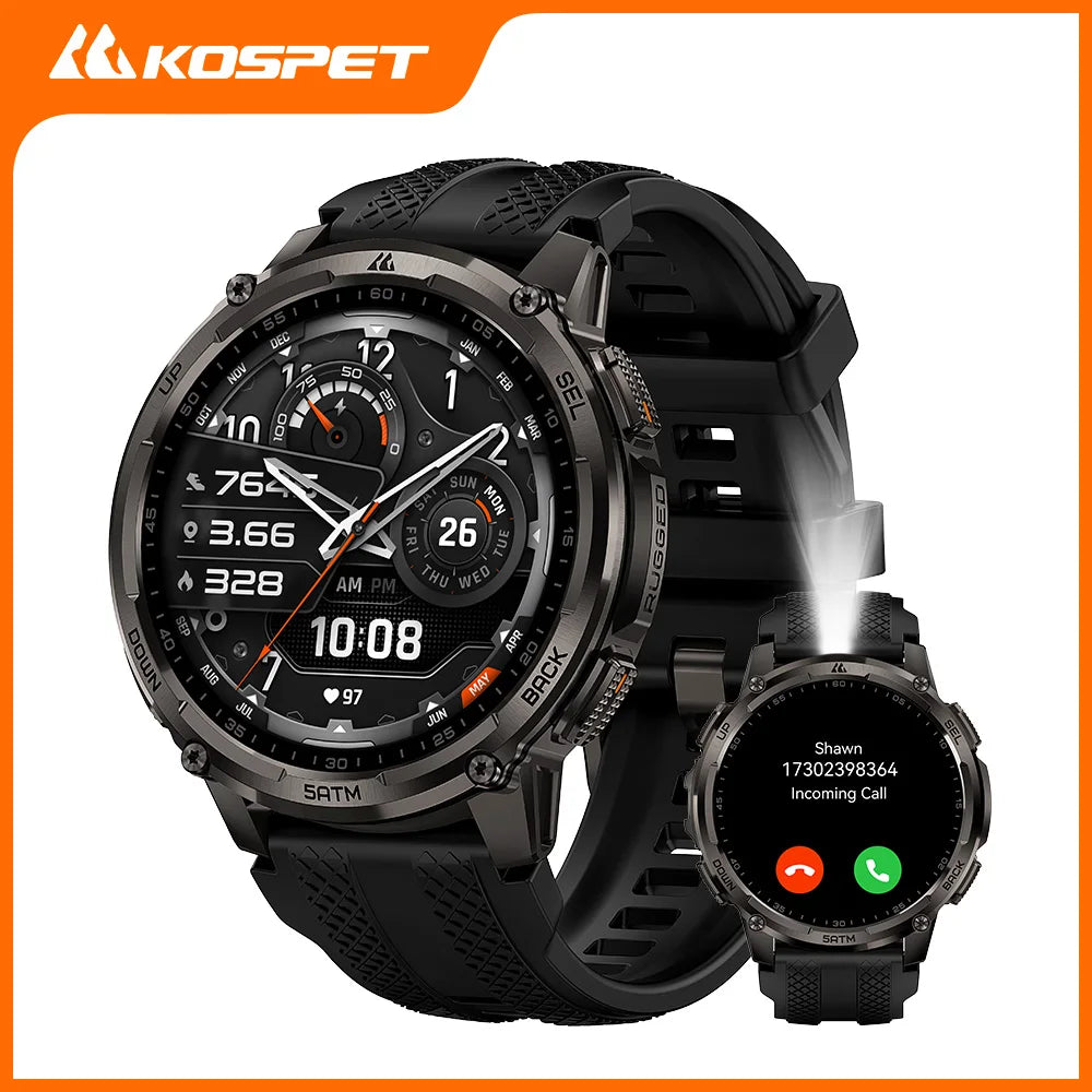 KOSPET Tank T4C Smartwatch Rugged Outdoor GPS