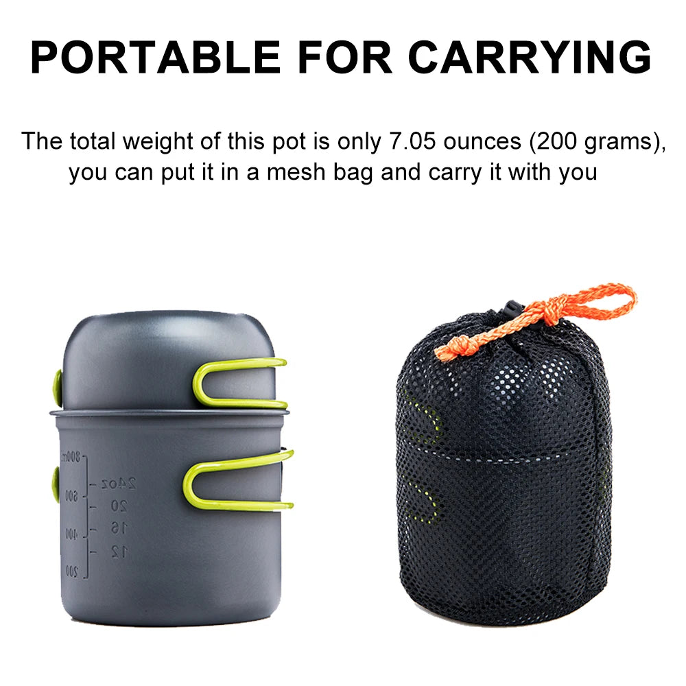 Widesea Ultralight Camping Cookware Pot Set