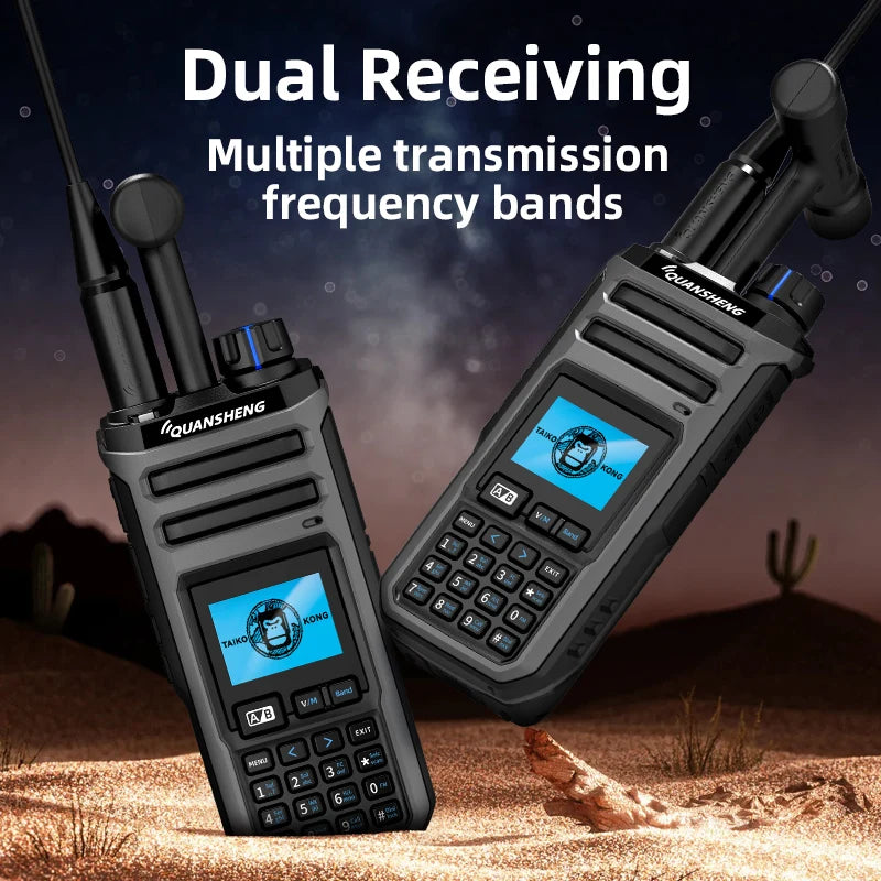 Quan Sheng TK11 10W VHF UHF Dual Band Radio
