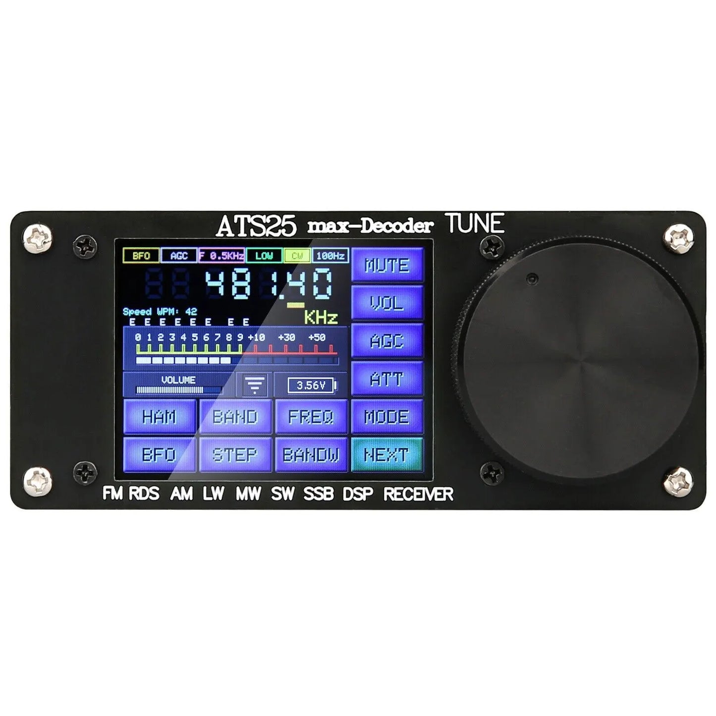 TZT ATS25max Si4732 Full Band Radio Decoder
