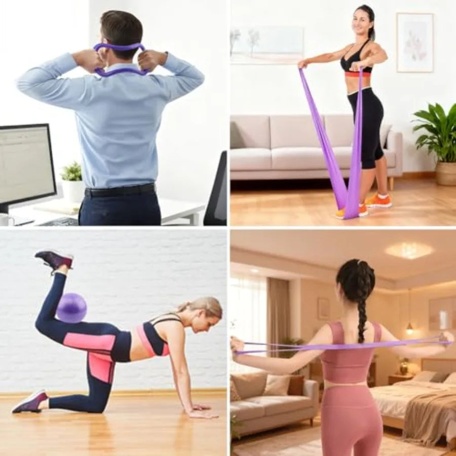 Pilates Essentials Kit Home Workout Equipment 14 Piece Set