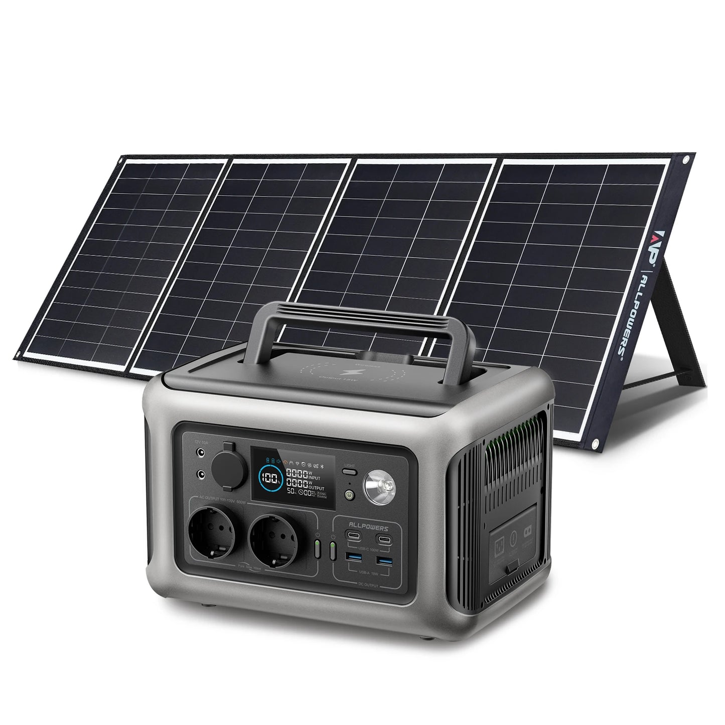 ALLPOWERS R600 Portable Power Station 299Wh LiFePO4