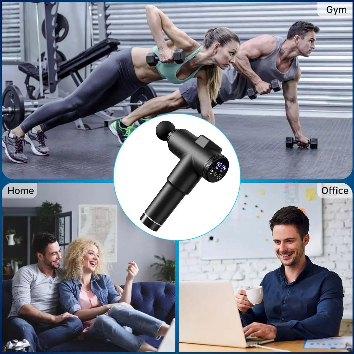 Professional Muscle Massage Gun for Deep Tissue Relief