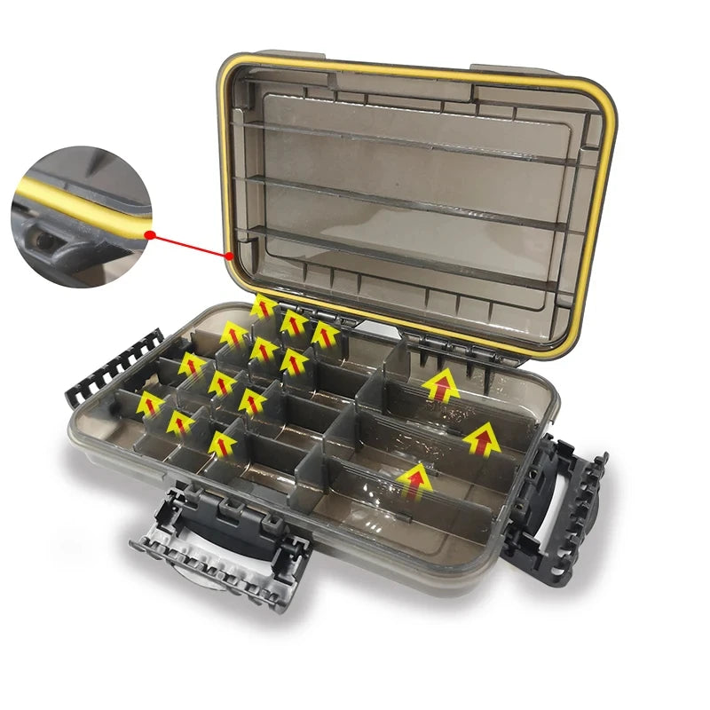 Waterproof Large Capacity Fishing Tackle Box