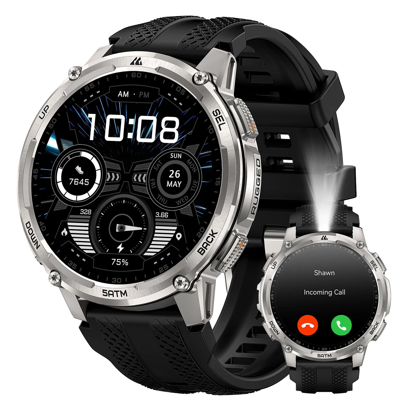 KOSPET Tank T4C Smartwatch Rugged Outdoor GPS