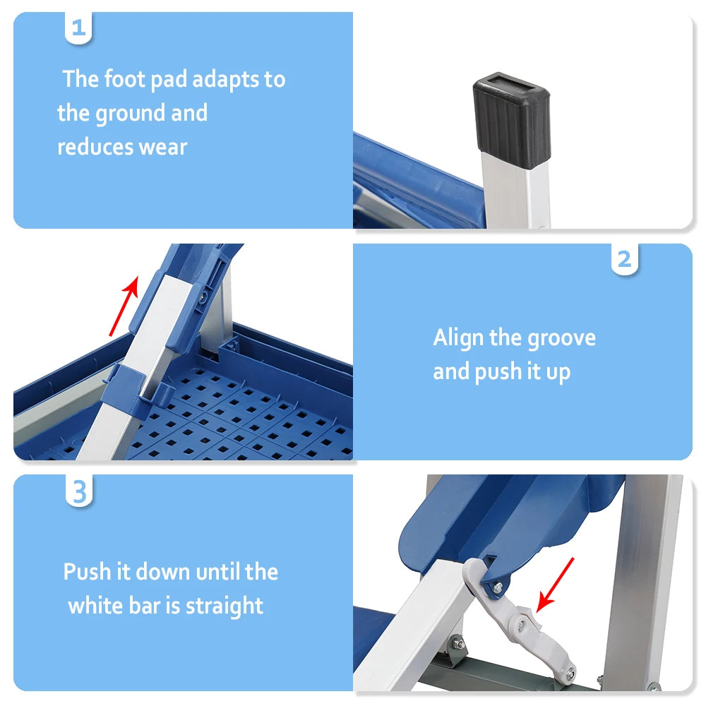Portable Folding Table And Stool Set