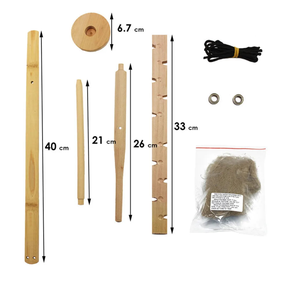 Survival Friction Fire Starter Bow Drill Kit