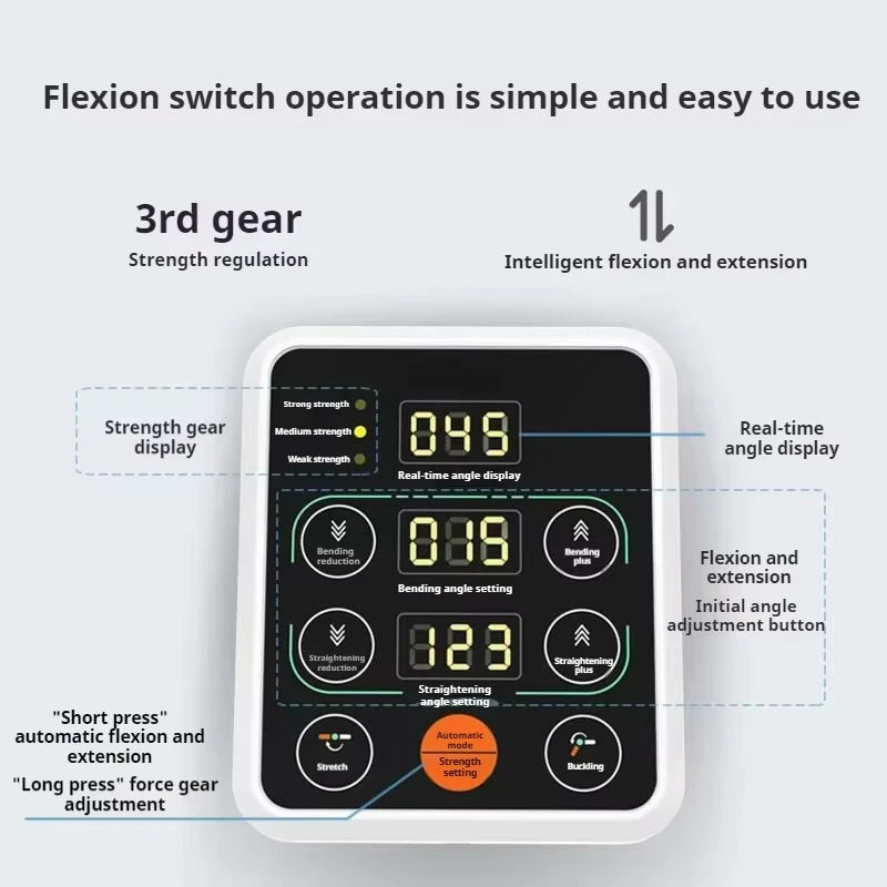 Lower Limb Rehabilitation Device Knee Flexion Therapy