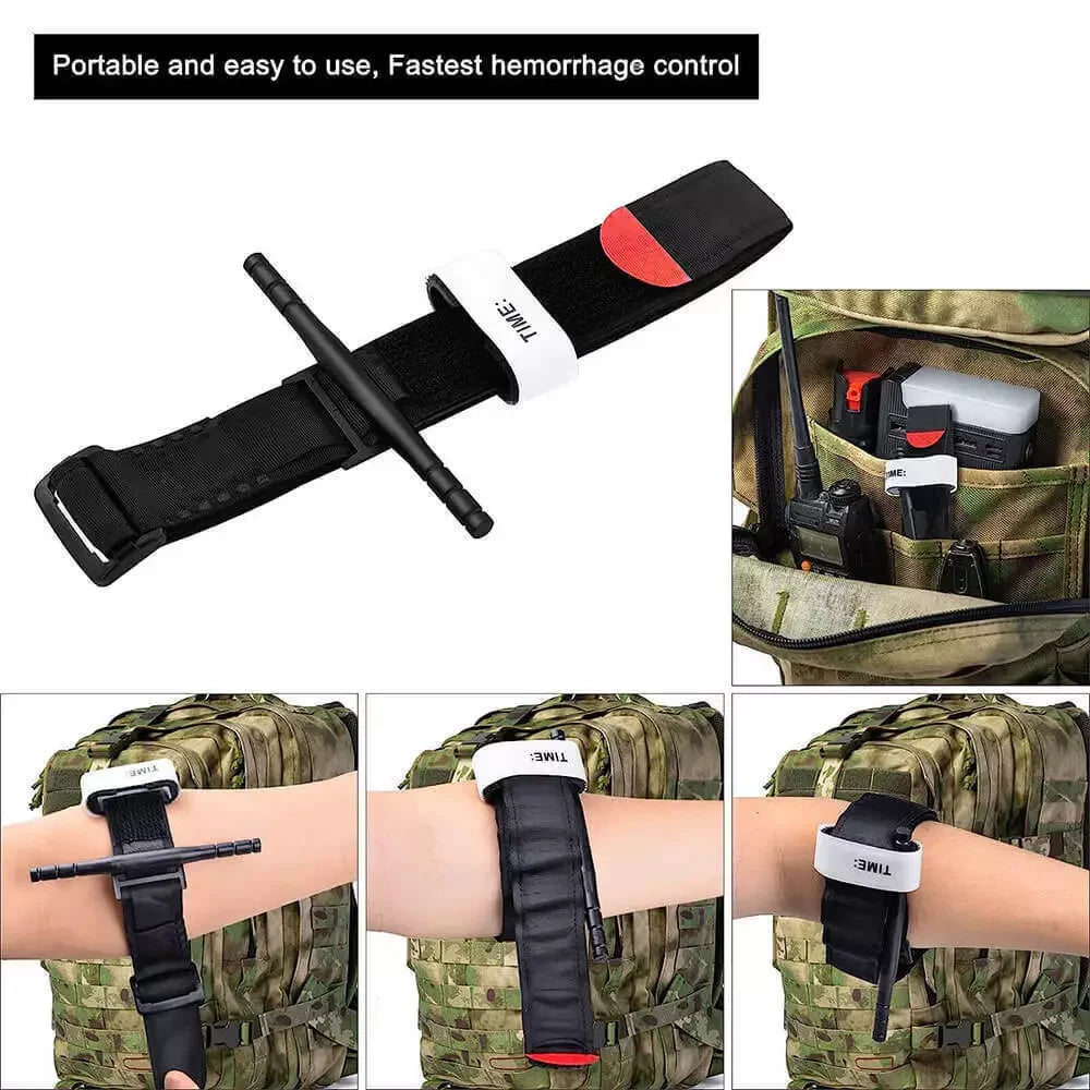 Emergency One Hand Tourniquet Outdoor First Aid