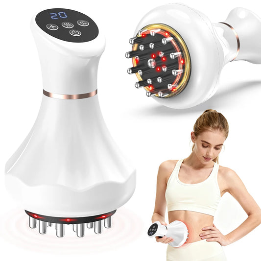 Lymphatic Drainage Massager Anti Cellulite Tool With Heat