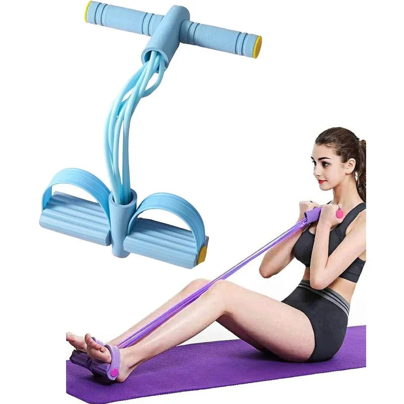 Multi Function Resistance Band Set With 6 Tubes NBR Handles