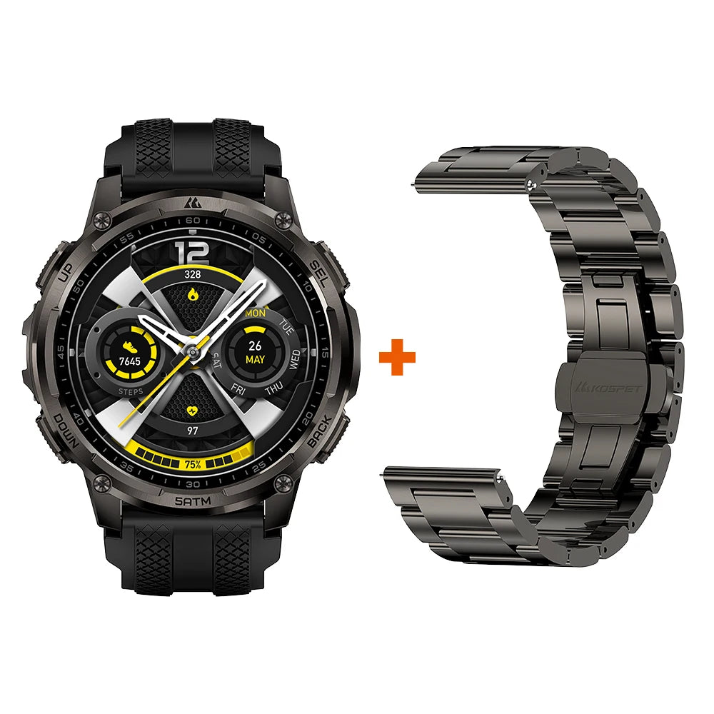KOSPET Tank T4C Smartwatch Rugged Outdoor GPS