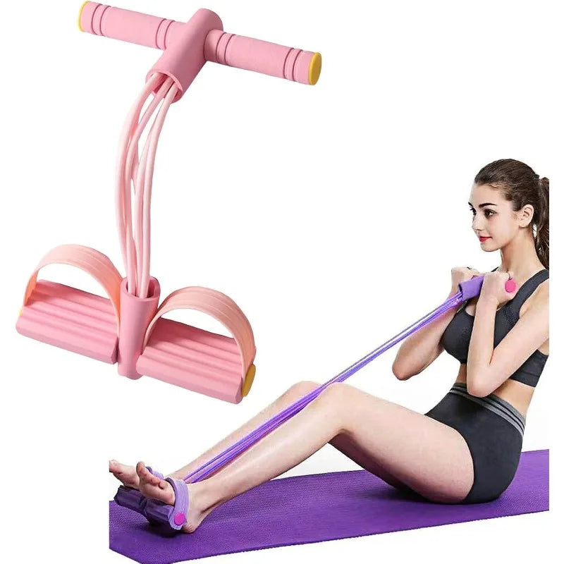 Multi Function Resistance Band Set With 6 Tubes NBR Handles