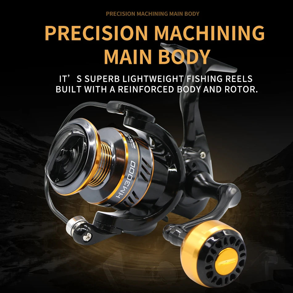 Rooblinos Spinning Fishing Reel Max Drag