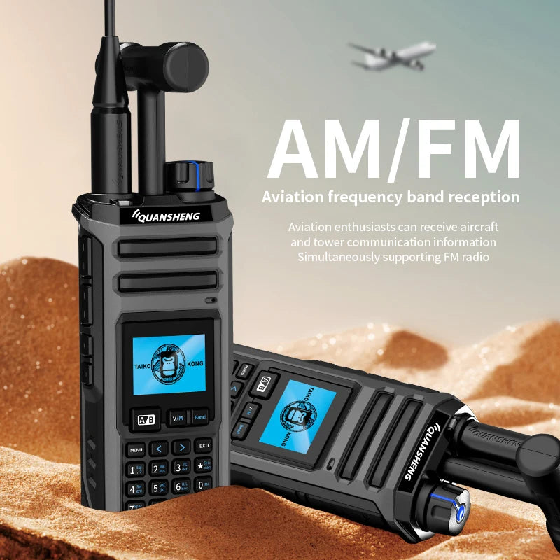 Quan Sheng TK11 10W VHF UHF Dual Band Radio