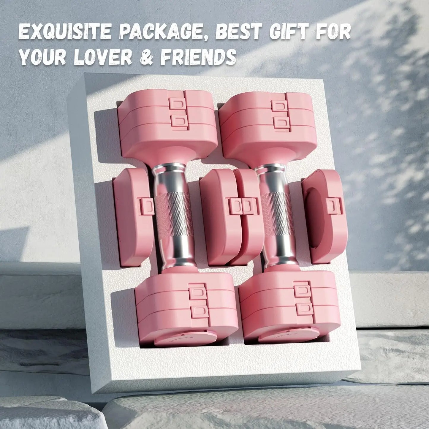 Adjustable Dumbbell Set Five in One for Home Gym