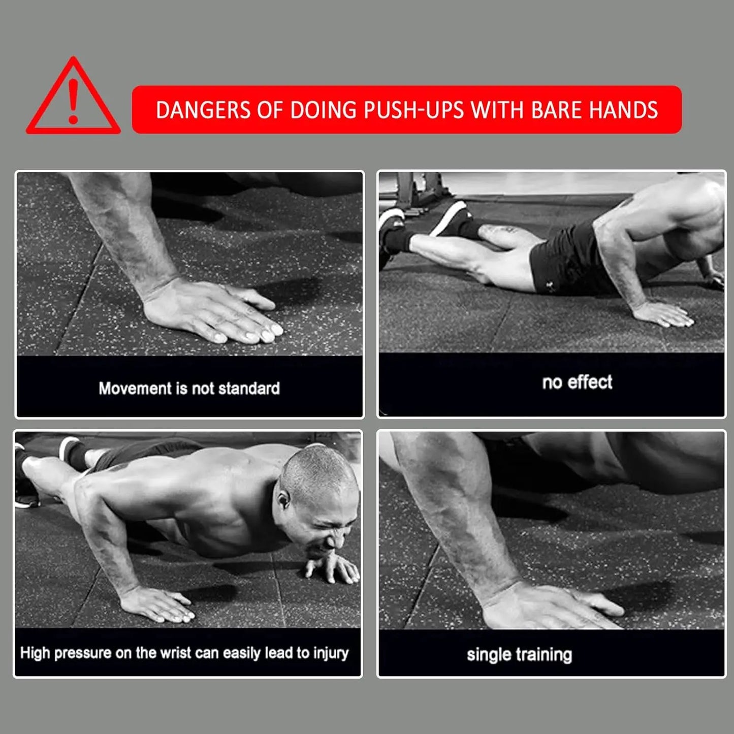 Wooden Parallettes Push Up Bars For Calisthenics Training